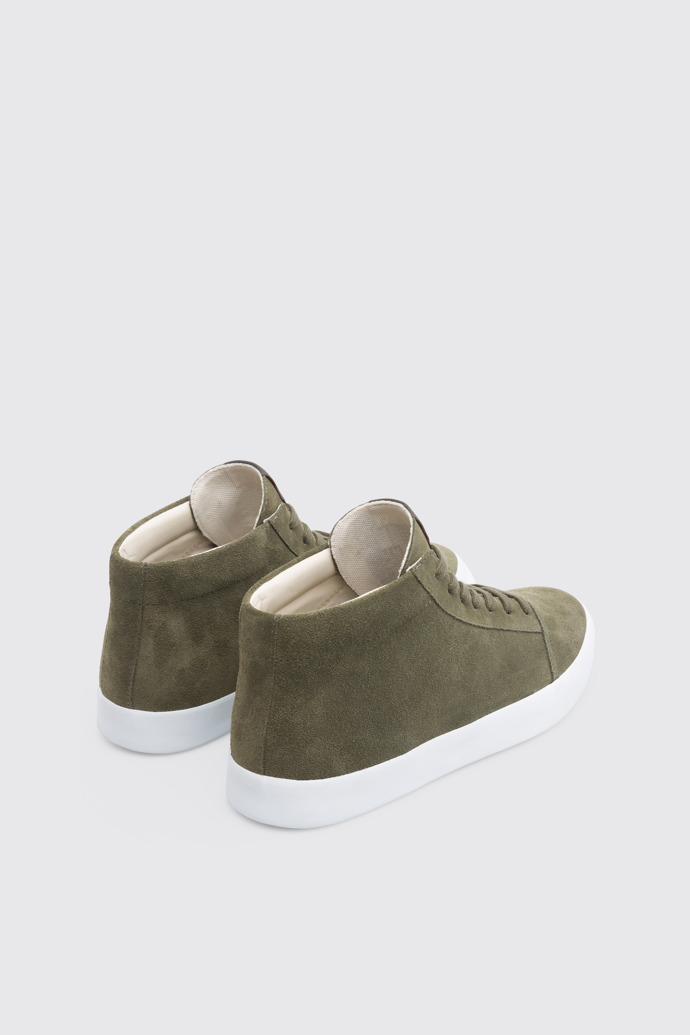 Back view of Imar Green Sneakers for Men