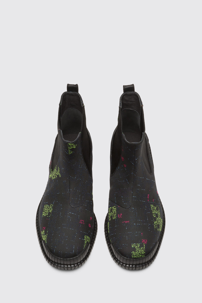 Overhead view of Twins by Cristian Zuzunaga Multicolor Casual Shoes for Men