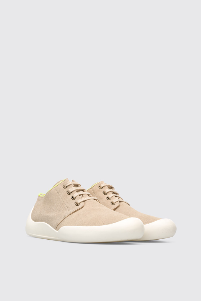 Front view of Sako Beige Casual Shoes for Men