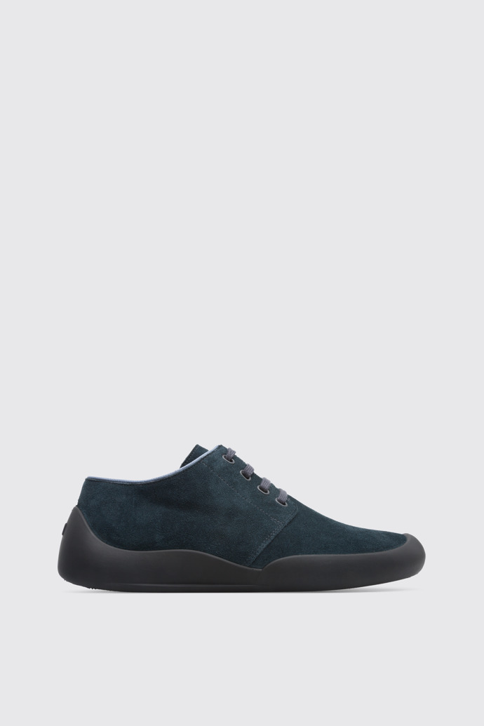 Side view of Sako Grey Casual Shoes for Men