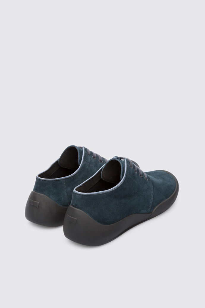 Back view of Sako Grey Casual Shoes for Men