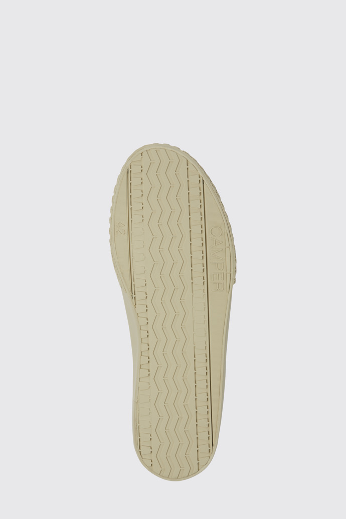 The sole of Camper x EFI Multicolored organic cotton sneakers for men
