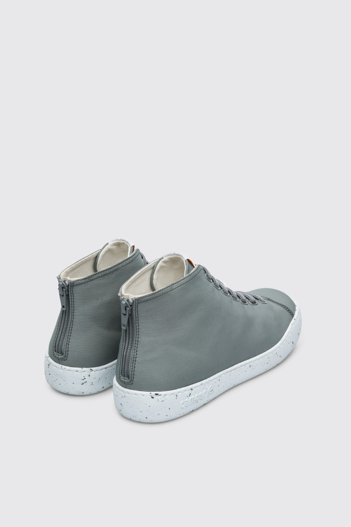 Back view of Peu Touring Grey boot for men