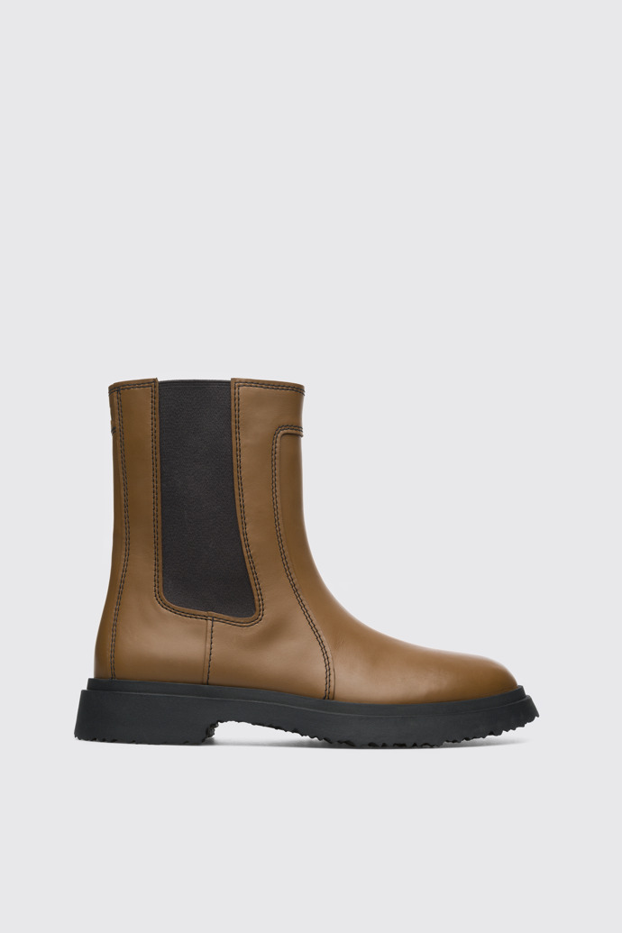 Side view of Walden Brown boot for men