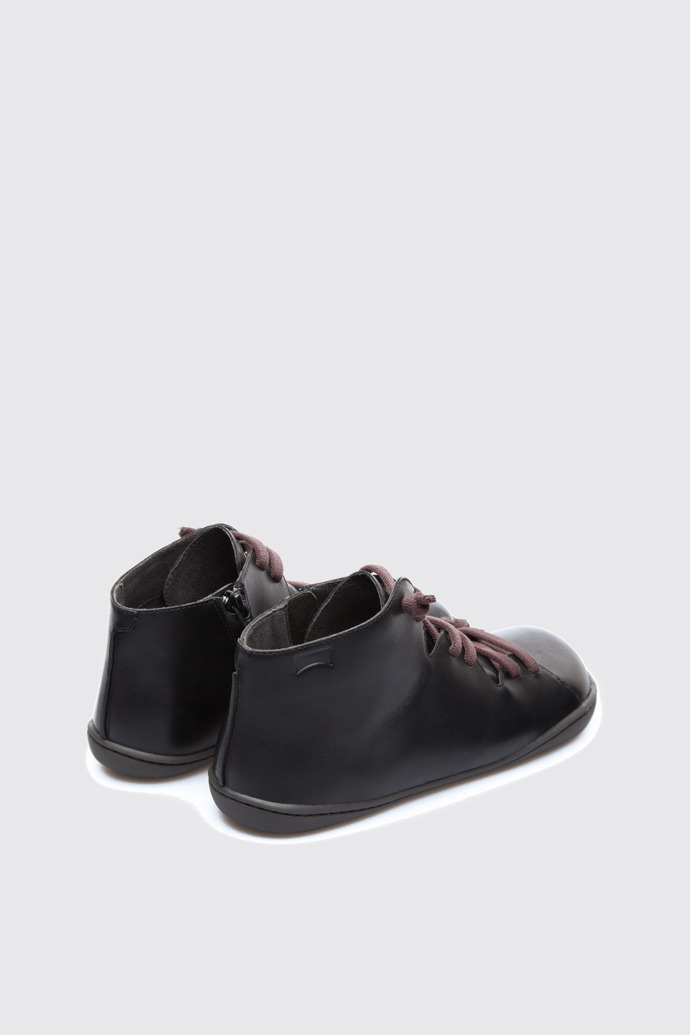 Back view of Peu Black Casual Shoes for Women