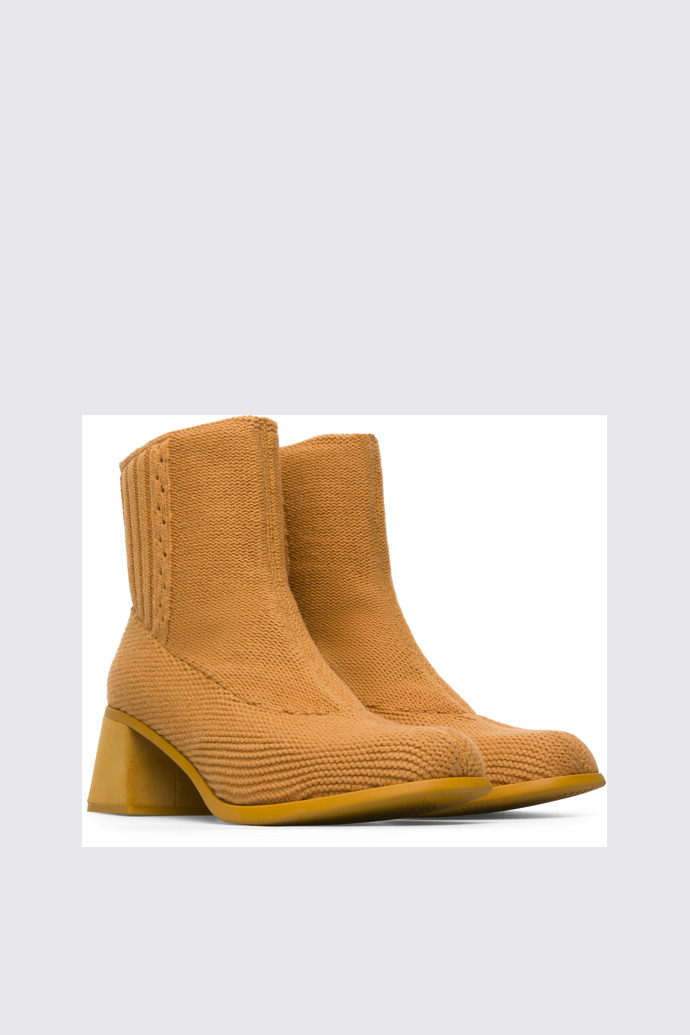 Camper Together Yellow Ankle Boots for Women - Spring/Summer collection ...