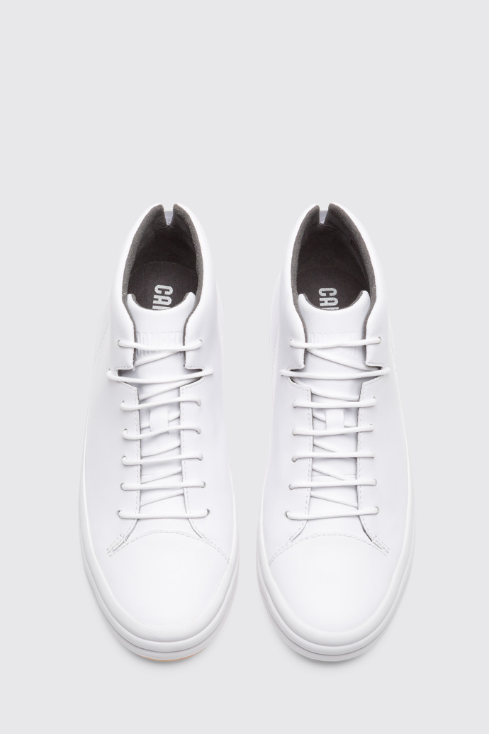 Overhead view of Hoops White Sneakers for Women
