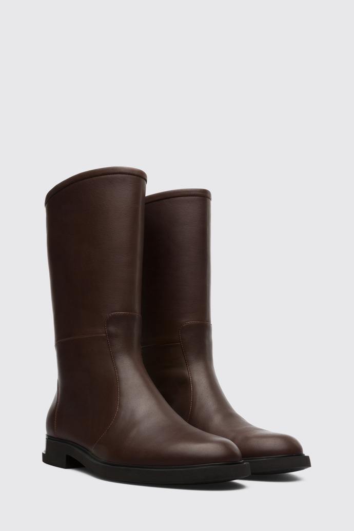 Iman Brown Boots for Women - Fall/Winter collection - Camper USA