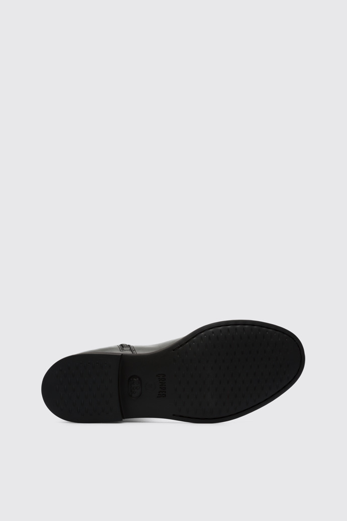 The sole of Iman Black Formal Shoes for Women