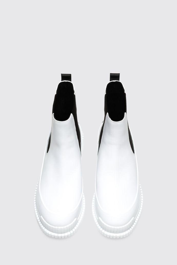 Overhead view of Pix White Formal Shoes for Women