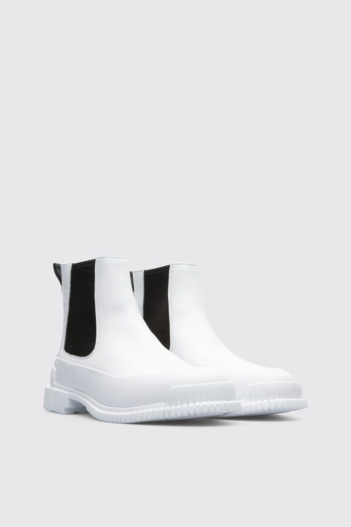 Pix White Ankle Boots for Women - Fall/Winter collection - Camper USA