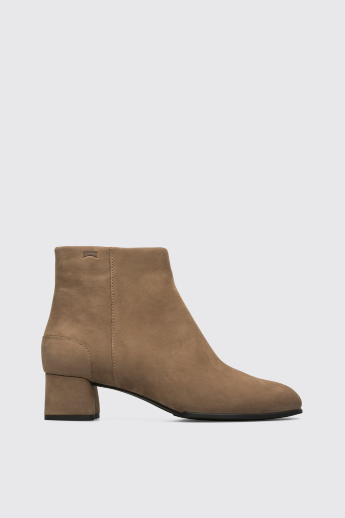 Side view of Katie Grey Ankle Boots for Women
