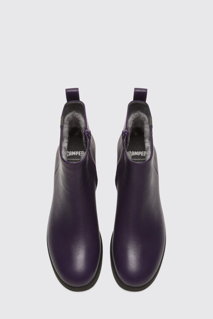 Purple chelsea boots on sale womens