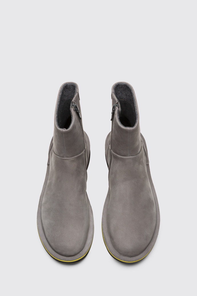 Grey ankle sale boots women