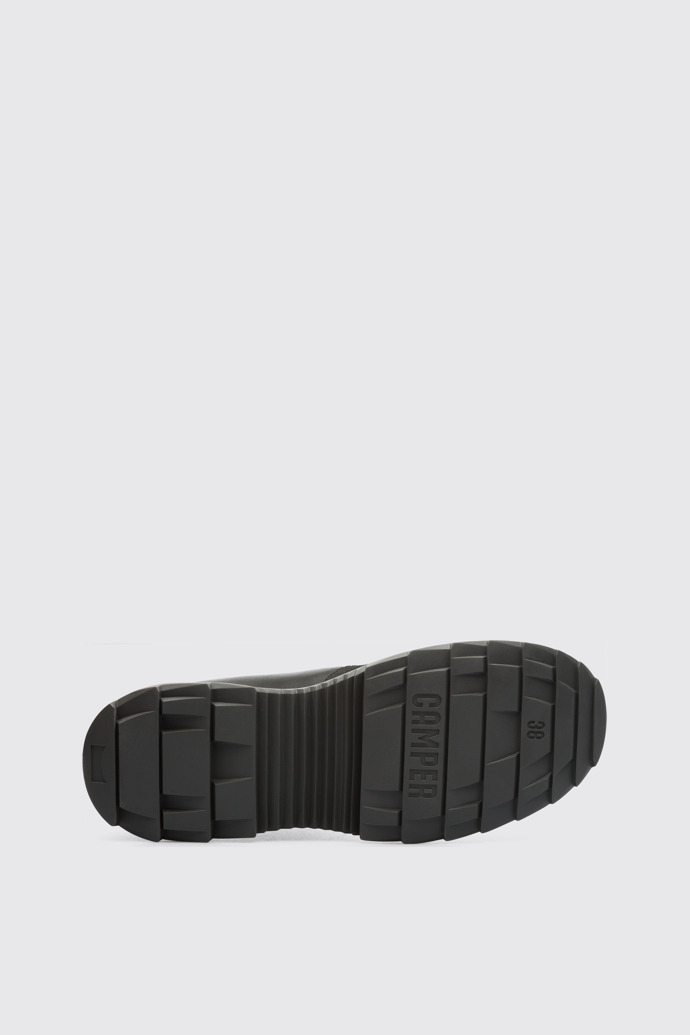 The sole of Helix Black Sneakers for Women