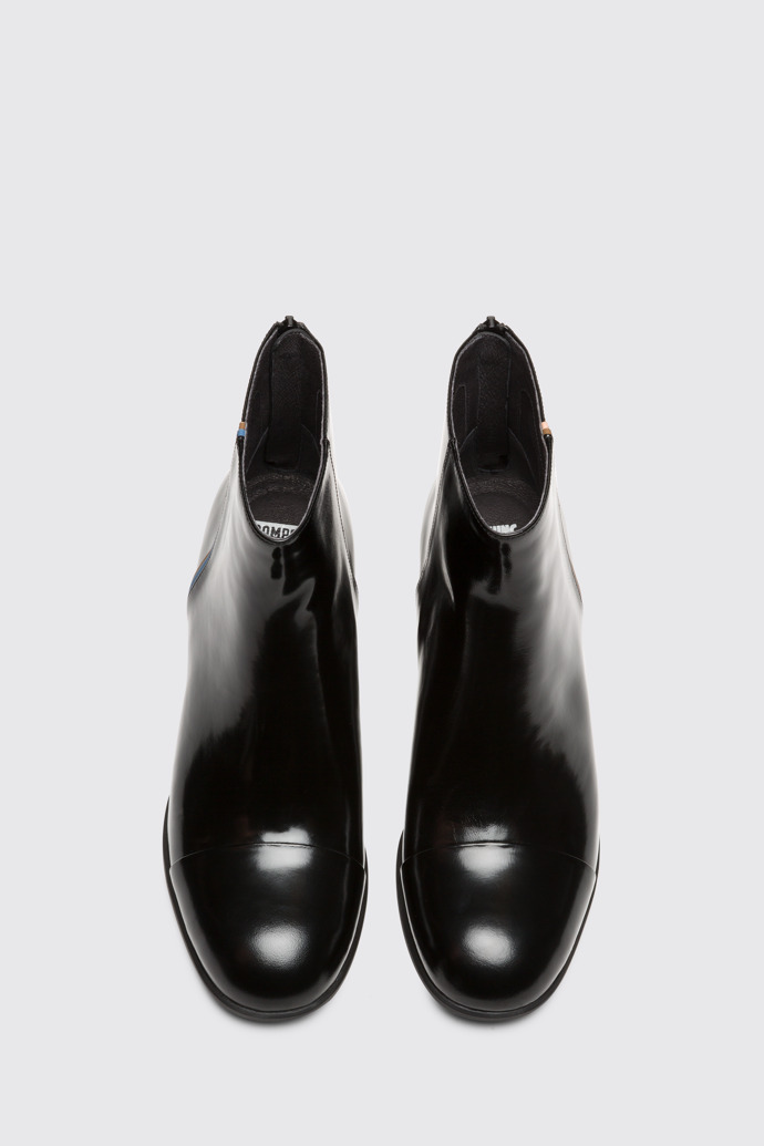 Overhead view of Twins Black Formal Shoes for Women