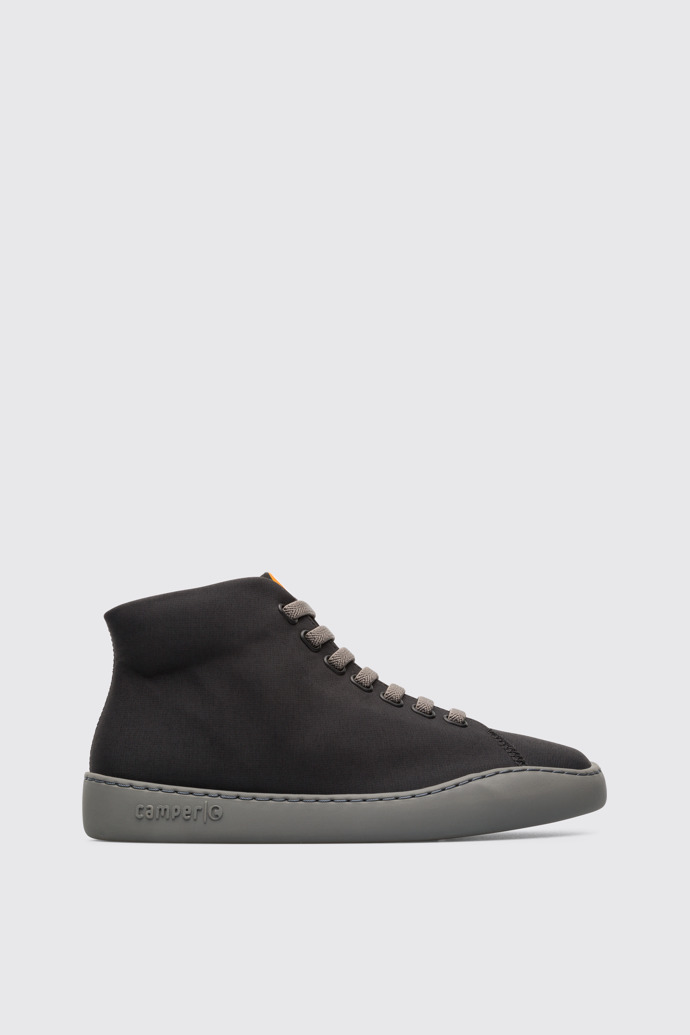 Side view of Peu Touring Black Sneakers for Women