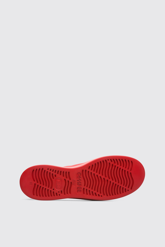 The sole of Runner Up Red Sneakers for Women