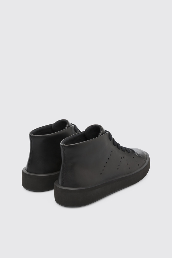 Back view of Courb Black Sneakers for Women