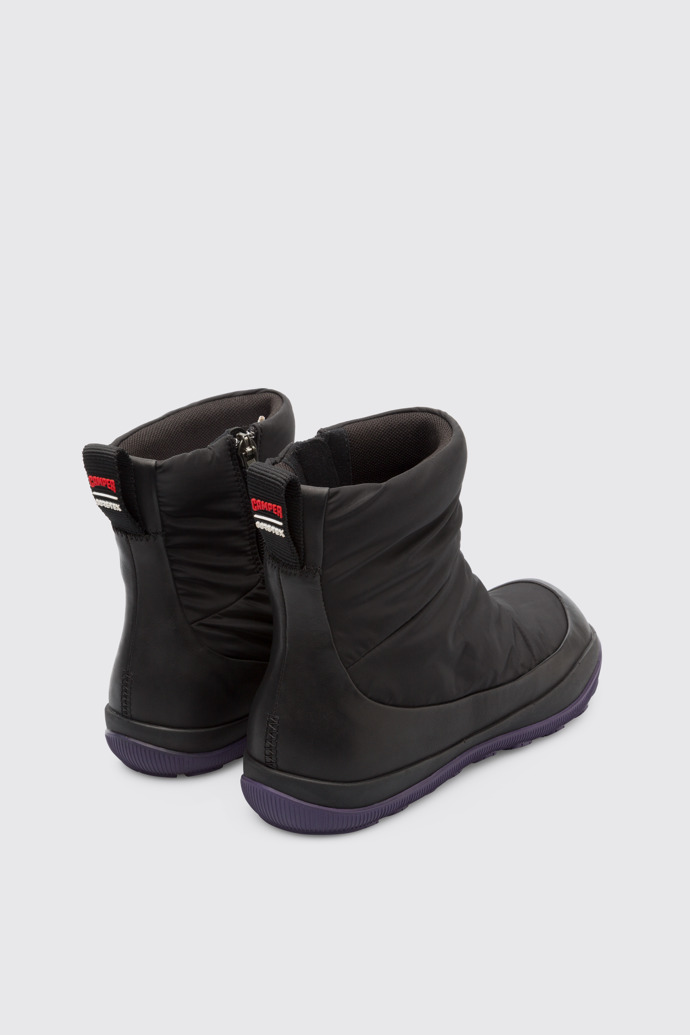 Back view of Peu Pista Black Boots for Women