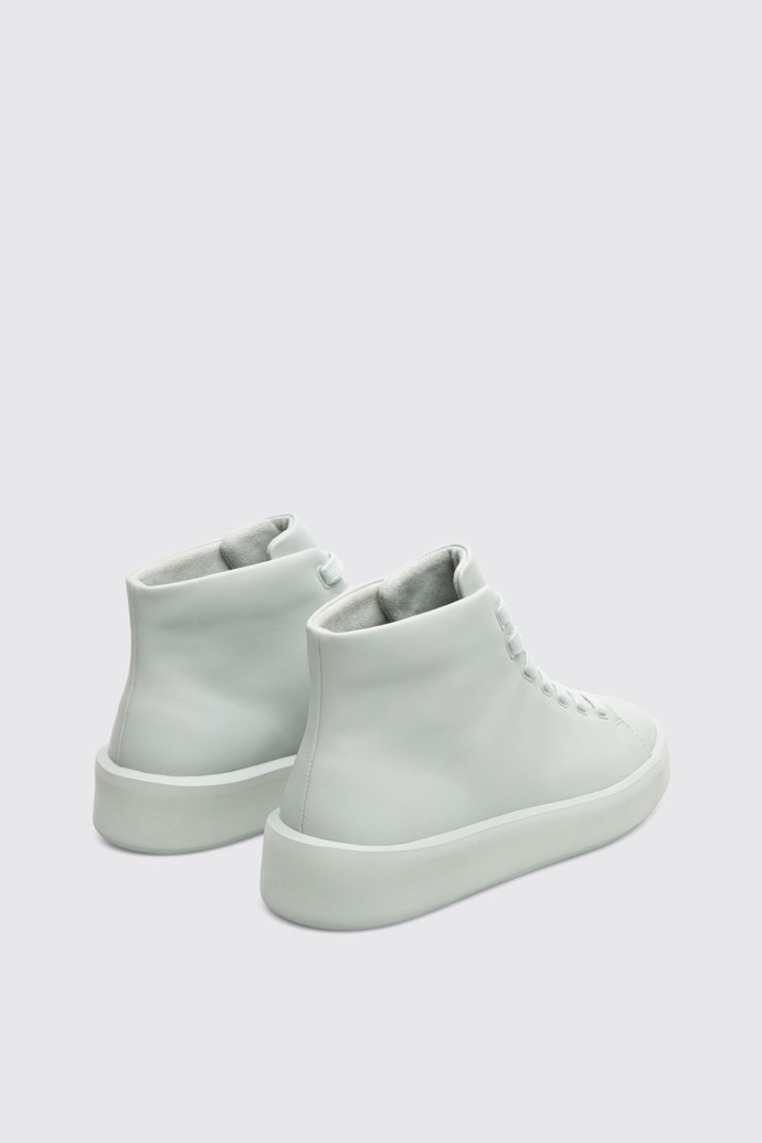 Back view of Courb Women's light grey ankle boot