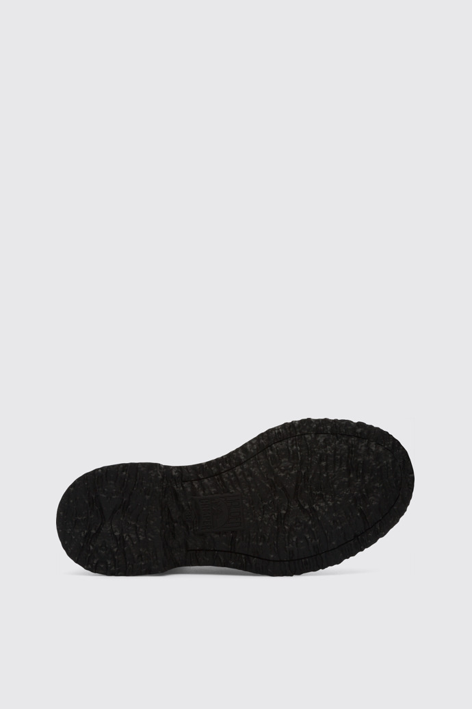 The sole of Walden Women's black zip boot