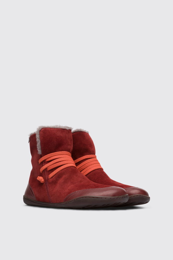 Front view of Peu Red mid boot for women