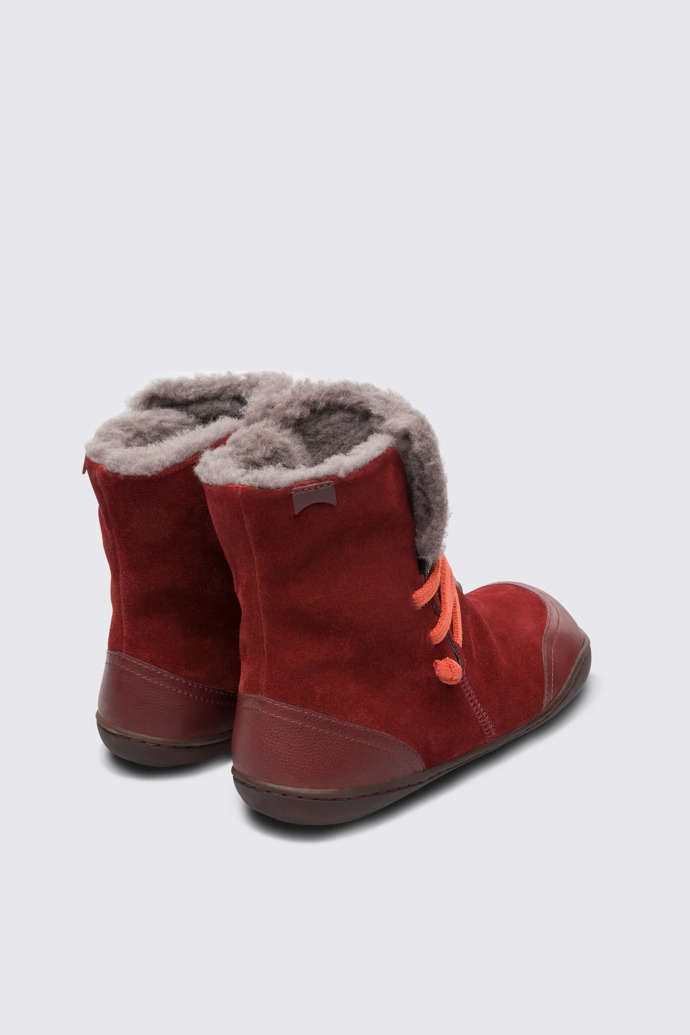 Back view of Peu Red mid boot for women