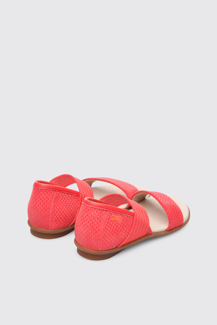 Back view of Right Pink Sandals for Kids