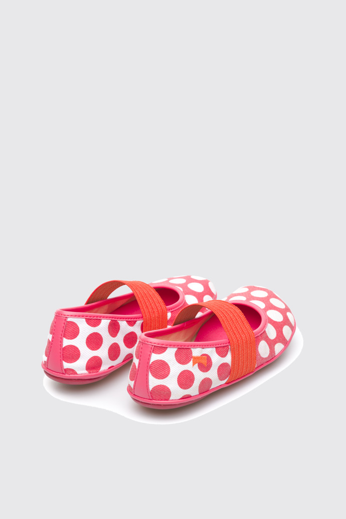 Back view of Right Multicolor Ballerinas for Kids