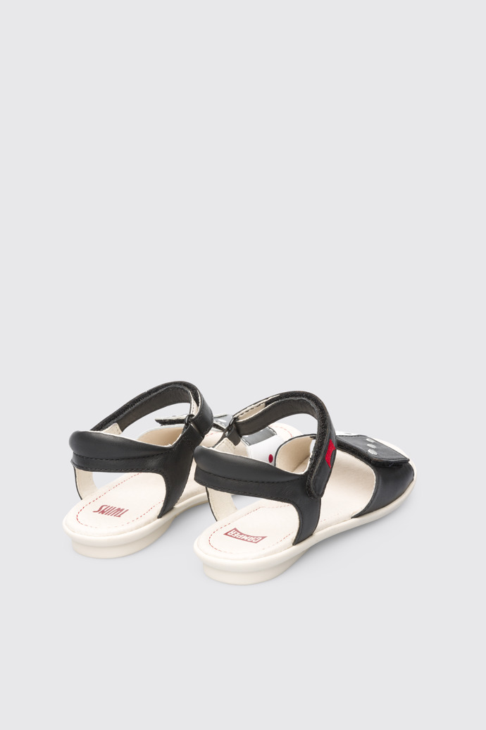 Back view of Twins Multicolor Sandals for Kids