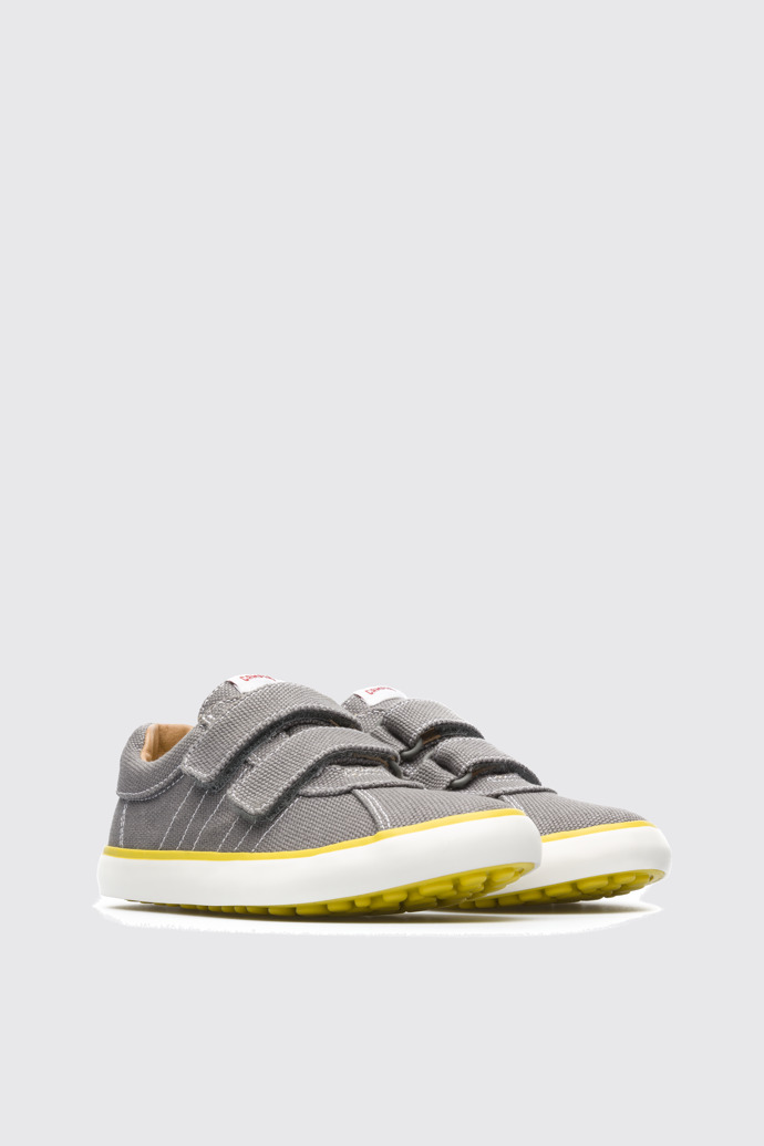 Front view of Pursuit Grey Sneakers for Kids