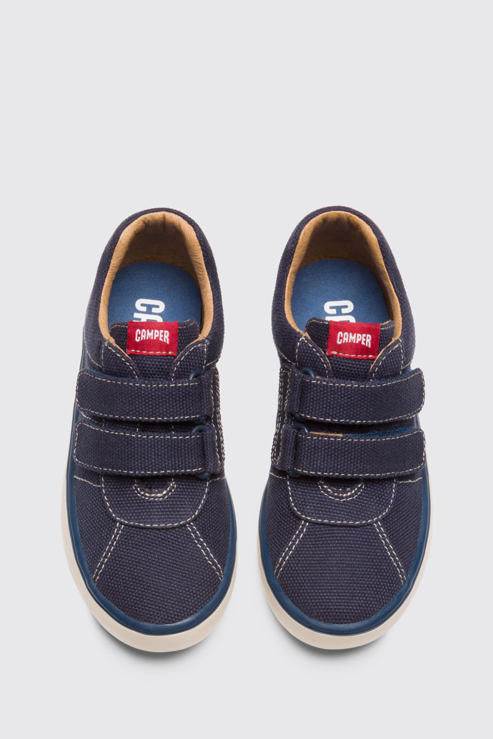 Overhead view of Pursuit Blue Sneakers for Kids