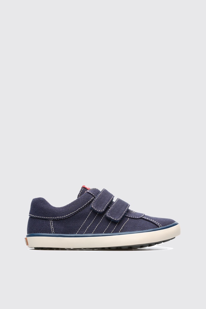 Side view of Pursuit Blue Sneakers for Kids