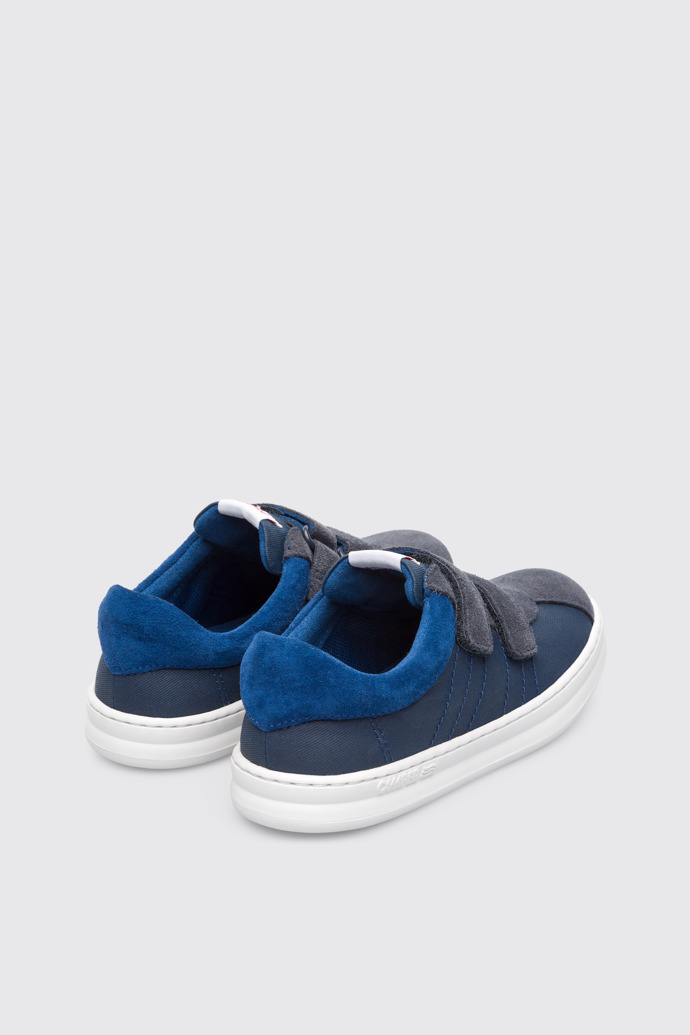 Back view of Runner Blue Sneakers for Kids
