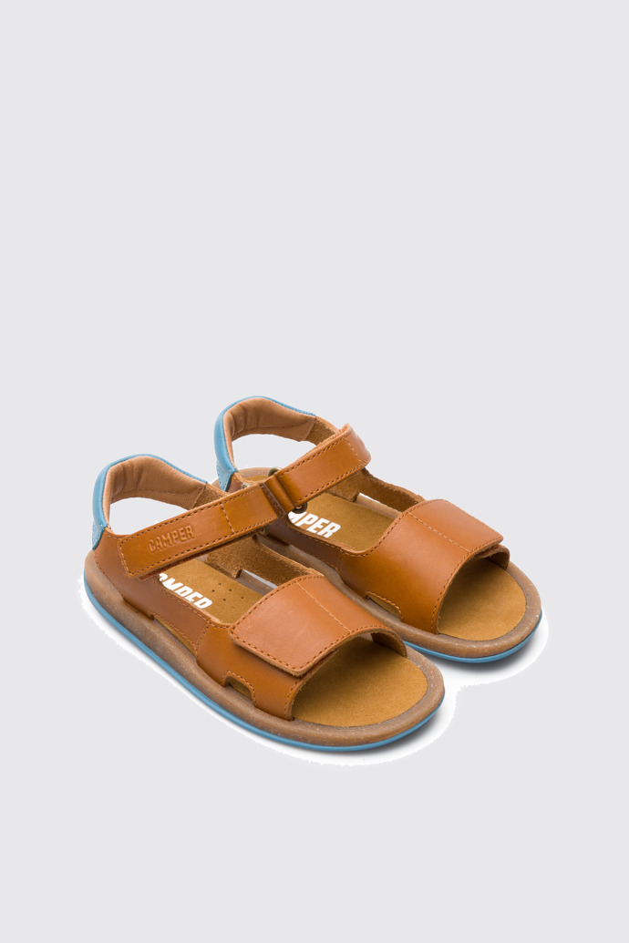 Front view of Bicho Brown Velcro for Kids