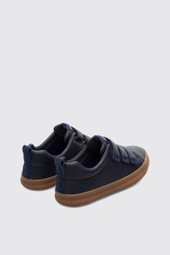 Back view of Pursuit Blue Sneakers for Kids