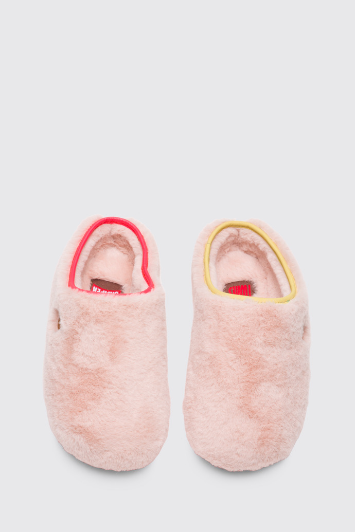 Overhead view of Twins Nude Slippers for Kids