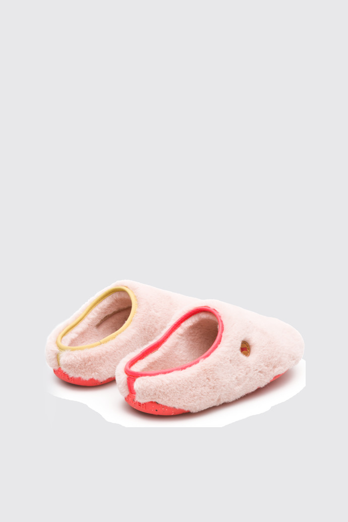 Back view of Twins Nude Slippers for Kids