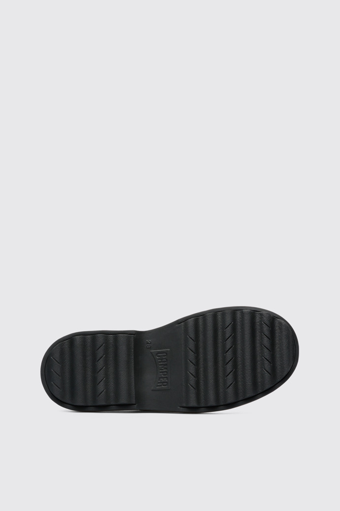 The sole of Norte Black Velcro for Kids