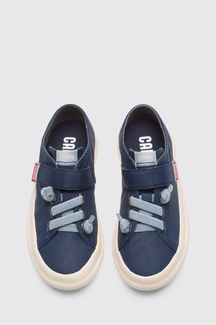 Overhead view of Pursuit Blue Sneakers for Kids