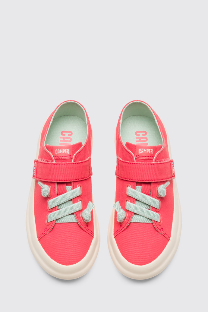 Overhead view of Pursuit Pink Sneakers for Kids