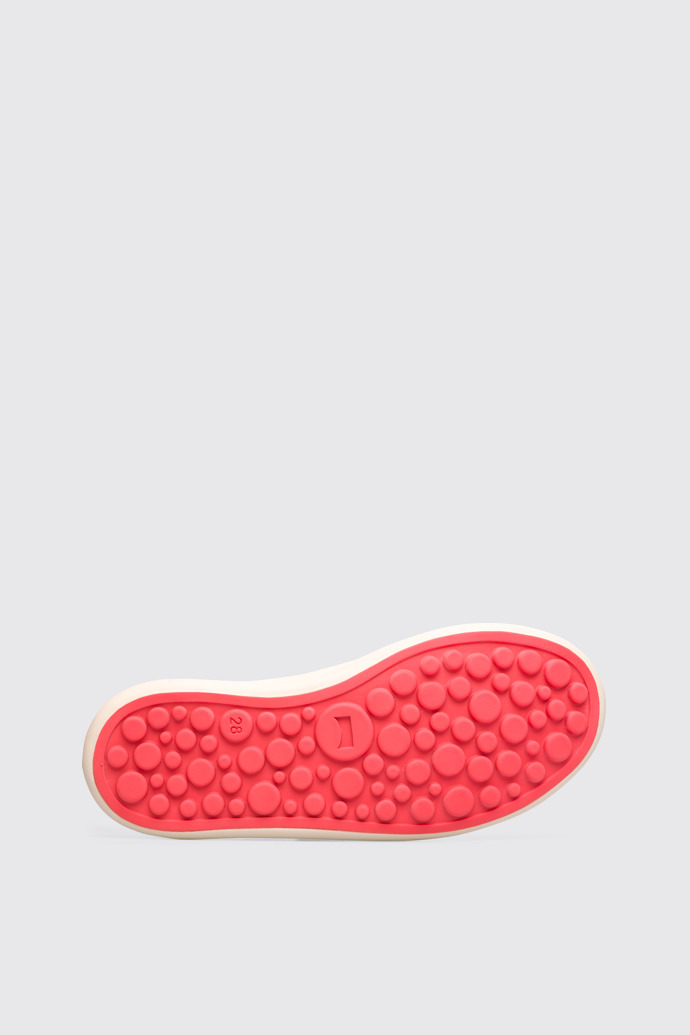 The sole of Pursuit Pink Sneakers for Kids