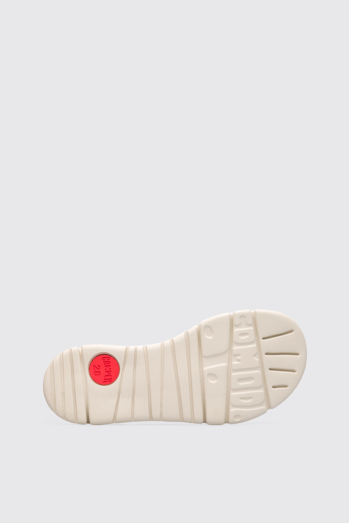 The sole of Oruga Brown Sandals for Kids