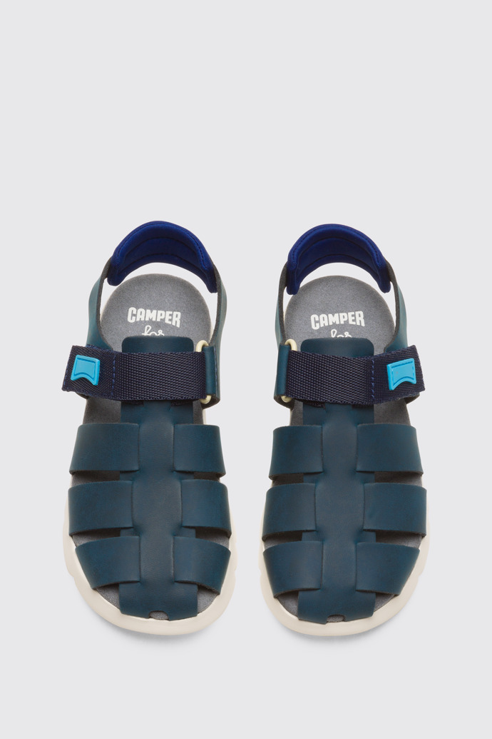 oruga Blue Sandals for Kids - Spring/Summer collection - Camper United ...