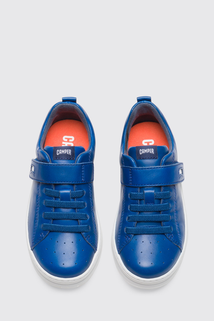 Overhead view of Runner Blue Sneakers for Kids