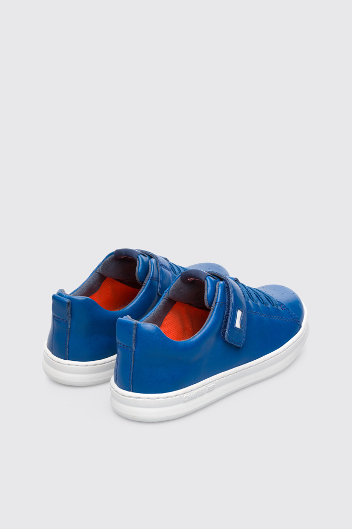 Back view of Runner Blue Sneakers for Kids