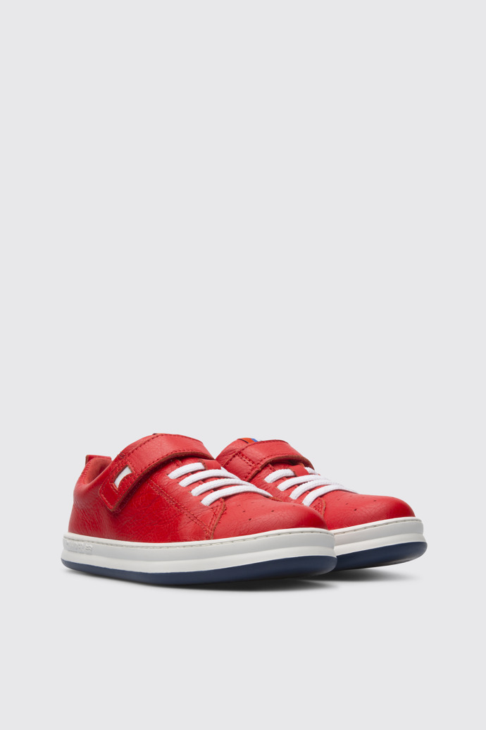Front view of Runner Red sneaker for kids