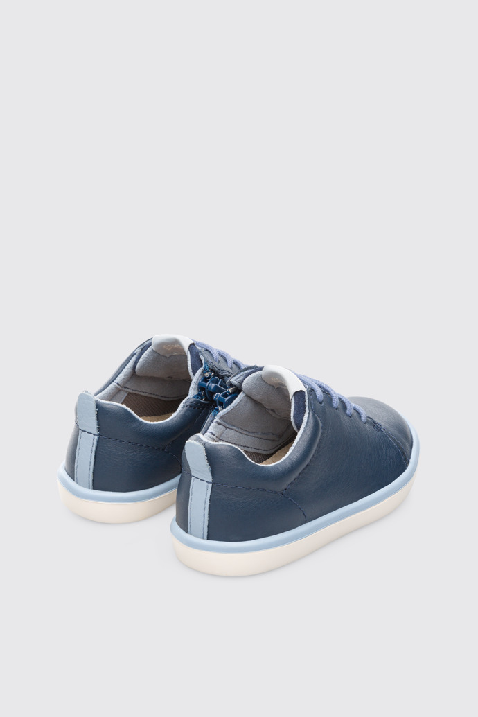 Back view of Pursuit Blue Sneakers for Kids