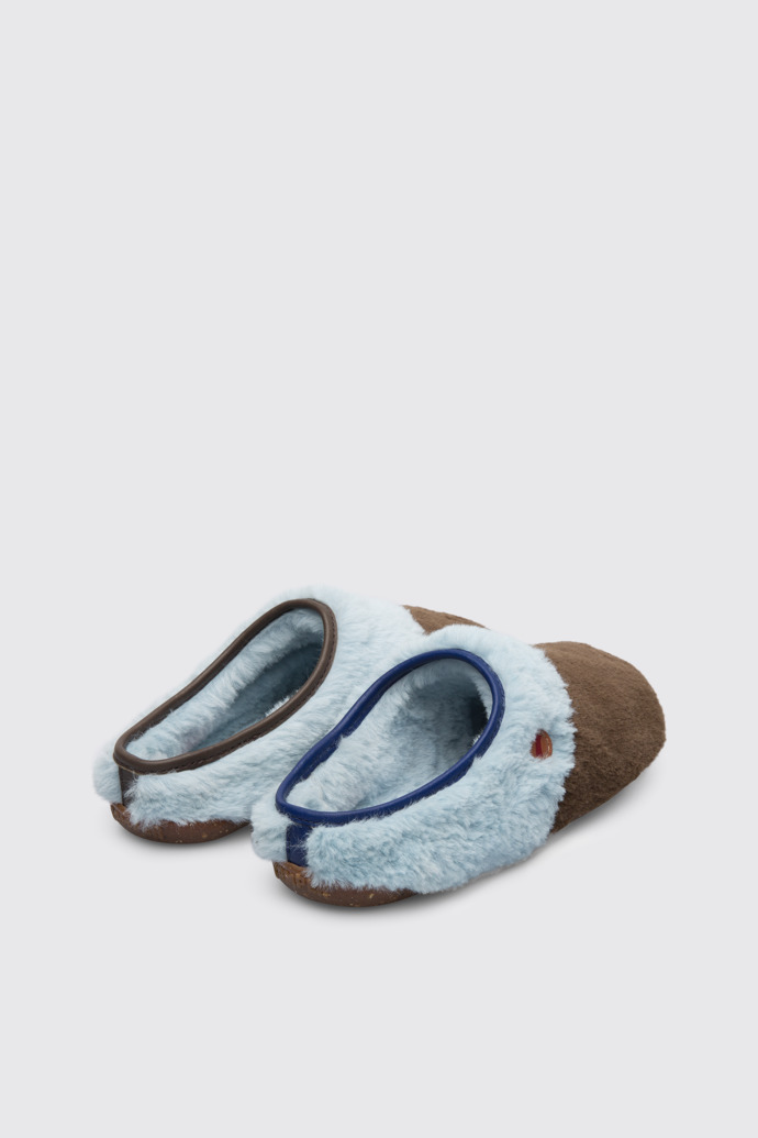 Back view of Twins Multicolor Slippers for Kids